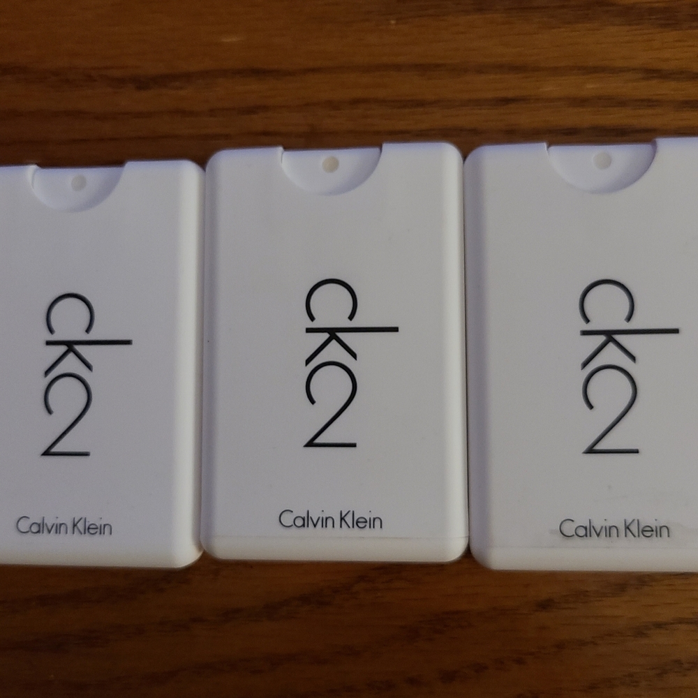 Unisex ck2 travel size fragrance x3